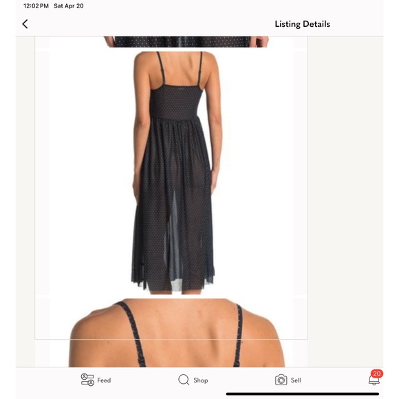 Mesh Polka Dot Sundress - Picture 8 of 10